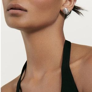 David Yurman Jewelry - David Yurman Sculpted Cable silver earrings David Yurman Jewelry - David Yurman Sculpted Cable silver earrings